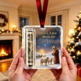 thumbnail image 4 of Christmas Cash Gift Ornament, Transparent Christmas Tree Wallet Ornament, Clear Acrylic Cash Holder for Hanging Holiday Gift, 4 of 5