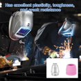 thumbnail image 4 of 50Pcs Nozzles Tip Consumables Kit AG60 SG-55 AG-60 WSD-60 Plasma Cutter Cutting Torch Tip Metal Cutting Torch Nozzles Tip Set, 4 of 5