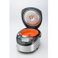 Tiger JAXT10UK 5.5Cup (Uncooked) Rice Cooker and Warmer Stainless