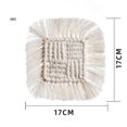 thumbnail image 5 of Elegant Tassel Insulation Mat Table Pad for Home Restaurant Use 1Pcs, 5 of 5