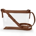 thumbnail image 2 of ibiyuan Clear Bag For Stadium Events, Clear Crossbody Bag, Transparent Purses Clear Zipper Pouches, 2 of 4