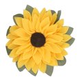 thumbnail image 1 of Artificial Sunflower Wreath Wall Hanging Sunflowers Ornament for Farmhouse Door Decoration, 1 of 10