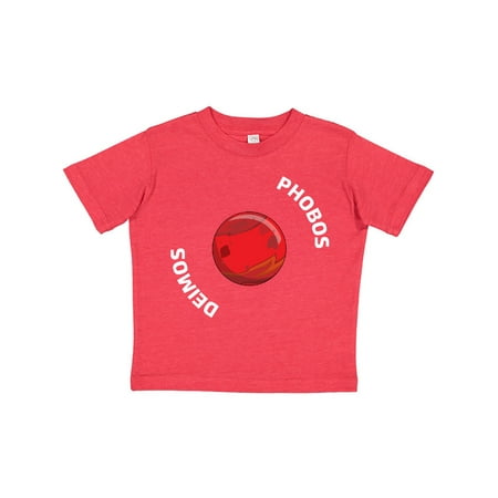 

Inktastic Mars and Its Moons Gift Toddler Boy or Toddler Girl T-Shirt