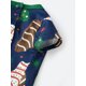 thumbnail image 5 of Conjunto de pijamas navideños familiares a juego con estampado de árbol de Navidad y tarta con letras. Pijamas de vacaciones para papá, mamá y niños., 5 of 9