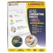 C-Line Products protective Protected Cleer Adheer Laminating Film Sheets, Clear
