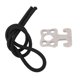 thumbnail image 1 of Diving Side Plate Hook, 316 Stainless Steel Multifunctional Bungee Tie for Diving Accessories, 1 of 4