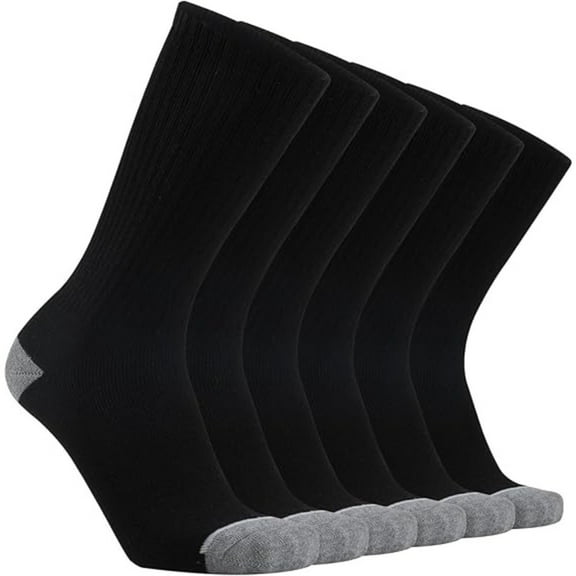 3 Pairs Men's Heavy Duty Work Socks Full Cushion Moisture Wicking Thermal Crew Socks for Construction Hiking Winter