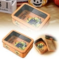 thumbnail image 2 of Themed Transparent Window Storage For Storing Festival Pumpkin Children Candy And In A Tinplate, 2 of 9