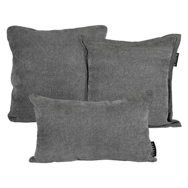 Set de 3 Cojines Kappa Zita Delta (1 Cuadrado + 1 Cuadrado Grande y 1 Rectangular)
