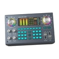 thumbnail image 3 of Profesional de tarjeta de sonido Portable Multifuncional, mezclador de audio 48V Cambiador de voz de potencia para juegos, 3 of 9