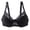 Black, variant on iHPH7 Plus Size Bras for Women, Push Up Bras for Women, Lace Bra, Underwire Bras for Women, Breathable Bras for Women, Red 80C