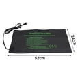 thumbnail image 4 of Tapis Chauffant pour Plantes Semis Fleur Couverture Électrique Coussin Chauffant, 4 of 8