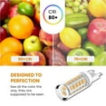 thumbnail image 6 of G9 LED Light Bulb, 6Watt, 600 lumens, 60W Equivalent (5000K), CRI80, Dimmable, CETL (4-Pack), 6 of 7