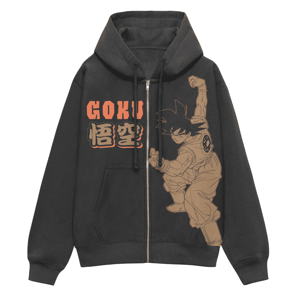 Dragon Ball Z's Goku Men's & Big Men's Hooded Sweatshirt, Sizes XS-5XL