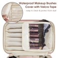 thumbnail image 2 of Bolsa de maquillaje Wandering Nature Travel Organizer de piel vegana, 2 of 7