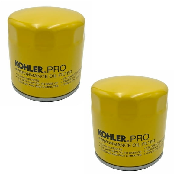 2 Genuine Kohler 52 050 02-S1 Engine Replacement Premium Oil Filter M18 CH11
