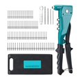 thumbnail image 2 of Heavy Duty Rivet Gun, Robust Professional Riveter, Pop Rivet Gun Set, Manual Riveting Tool For Metal, Wooden, Plastic ,Adjustable, 2 of 7