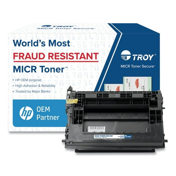 TROY 02-W1470X-0E1 02W1470X001 147X High-Yield MICR Toner (Alternative for HP W1470X) - Black