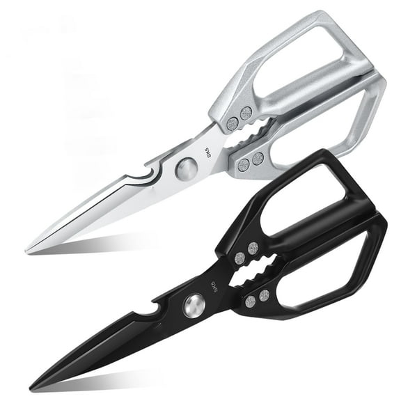 Kitchen Shears Set, Heavy Duty Poultry Shears, Japanese Kitchen Scissors for Meat, Chicken Bones, and Turkey
