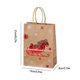 thumbnail image 3 of Decoración navideña, bolsas de papel kraft navideñas, bolsas de regalo con asas, bolsas para refrigerios navideños, bolsas de papel para fiestas, bolsas de regalo para fiestas, suministros para fiesta, 3 of 6