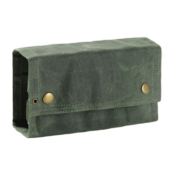 Bolsa para botellas de especias al aire libre, plegable, 9 bolsillos, soporte para tarros de condimentos de lona portátil para acampar, barbacoa, picnic, OD verde YUNYI BRAND  Deportes