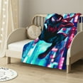 thumbnail image 2 of MDO Cartoon Blanket for Kids Cartoon Decor Throw Blanket Gifts for Girls Boys Throw Blanket Super Soft Cozy Warm Plush Bedding for Sofa Living Room Bedroom 01 50"X40", 2 of 6