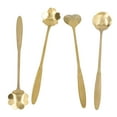 thumbnail image 1 of Flower Spoon4PCS Mixing Spoon Flower Coffee Spoon Desert Scoop Unbeatable Value, 1 of 5