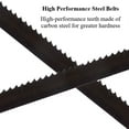 thumbnail image 3 of 4 Pack 2215x16x0.5mm Bandsaw Blades 6 TPI SK5 Band Saw Blades for Cutting Wood, PVC, Thin Aluminium, 3 of 6