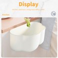 thumbnail image 3 of Batería de Cocina Cubo de basura de cocina colgante - Cubo de basura de gabinete de montaje en pared (blanco) Tmvgtek Libre de BPA, 3 of 6