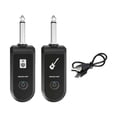 thumbnail image 1 of Transmisor y receptor de audio XLR Transmisor y receptor para guitarra eléctrica y bajo Conjunto negro A, 1 of 9