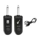 thumbnail image 1 of Transmisor y receptor de guitarra XLR, adaptador profesional de micrófono para bajos, altavoces, instrumentos, micrófono dinámico, pedales de efectos Conjunto negro A, 1 of 8
