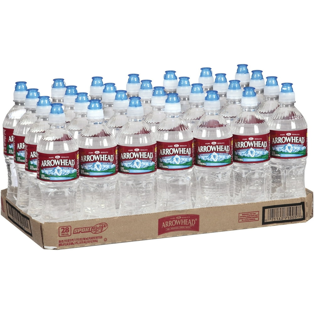 Arrowhead Mountain Spring Water 28700mL Sports Bottles with Flip Cap