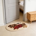 thumbnail image 4 of Funny Doormat Interesting Soft Rug Cute Welcome Floormat Decorative For Party Daily For Door, 4 of 5