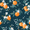 Blue Oranges, variant on Yayeee 40oz Stainless Steel Tumbler with Straw and Handle Double-Wall Insulated Travel Water Bottle, Blue Cakes