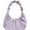 Purple, variant on Kukuzhu Evening Tote Bag for Women Small Hobo Shoulder Bag Casual Tote Clutch PU Leather Handbag Purse Cute Party Bag for Women