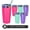 Mix Colors, variant on 6pcs, Mix colors regular travel mug tumbler 304 stainless steel Powder Coating Travel Cup - rainbow Color Plated, With Lid And Straw, Double Wall Vacuum Insulated Coffee Cups For Cold & Hot Drinks