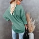 thumbnail image 3 of Chaqueta de pana verde XL con botones y bolsillos y manga larga para mujer, 3 of 5