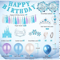 thumbnail image 2 of Globo Congelado Cumpleaños Decoraciones Niña, Azul, 2 of 5