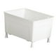 thumbnail image 4 of Tanque de tortugas, caja de cría de acuario, Material engrosado, hábitat para eclosión, criadero de reptiles duradero, Rana Guppy, Blanco, 4 of 9
