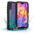 thumbnail image 1 of IBAOLE for Huawei P20 Pro Waterproof Case Shockproof Snow-Proof Dirt-Proof Full Body Phone Protector Cover (Black, for Huawei P20 Pro) Black for Huawei P20 Pro, 1 of 8