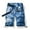 Blue Cargo Shorts, variant on HOOMEUMY Men's Summer Cargo Shorts Tie Dye Camouflage Multi-Pocket Loose Fit Straight Work Shorts with Belt Blue M