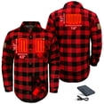 thumbnail image 3 of ActionHeat 5V Battery Heated Flannel Work Shirt, 3 of 10