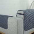 thumbnail image 6 of DONGPAI Sofa Slipcover Reversible Sofa Cover Water Resistant Couch Cover with Foam Sticks Elastic Straps Furniture Protector for Pets Kids Children Dog Cat, Gray, 6 of 10