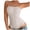 White, variant on Strapless Bodysuit for Women Tummy Control Thong Seamless Body Suit Backless Body Shaper Shapewear (White, L)