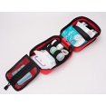 thumbnail image 4 of Botiquín de primeros auxilios de viaje (rojo), bolsa EDC multifuncional, botiquín de primeros auxilios suave, velcro, botiquín médico táctico para actividades al aire libre, 4 of 5