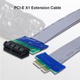 thumbnail image 4 of Extensor de tarjeta vertical PCI Express flexible Cable de extensión Convertidor PCIe 1X Ndcxsfigh  Nuevos Originales, 4 of 9