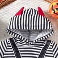 thumbnail image 5 of Xudanell Baby Boy Outfits Long Sleeve Halloween Baby Girl Pumpkin Print Tops and Pants Clothes 9-12 Month Boy Clothes, 5 of 9