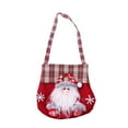 thumbnail image 3 of OEFNTAC Christmas Gift Doll Bags Knitted Storage Bag for Santa Snowman Deer Dolls Holiday Gift Bags 6.69x6.3x0.79in Outdoor Christmas Decorations, 3 of 9