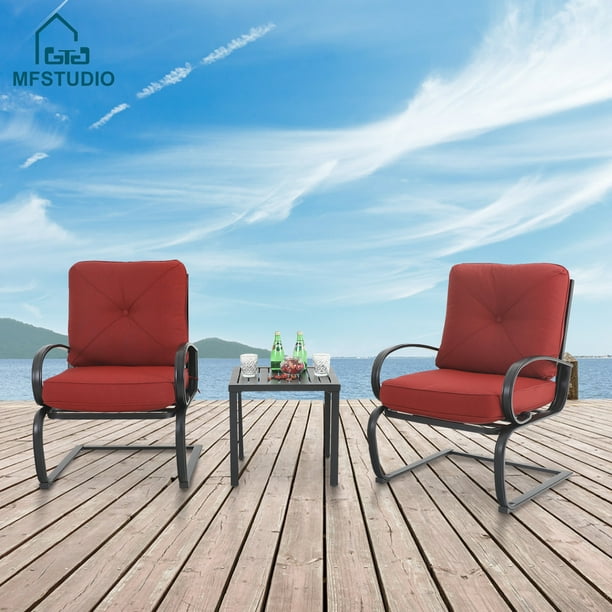 C Spring Patio Chairs
