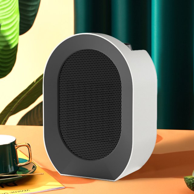 Calentador eléctrico de 1500W, calentador portátil de 3 engranajes, estufa de calefacción con cabezal vibratorio, uso en interiores FLhrweasw Nuevo